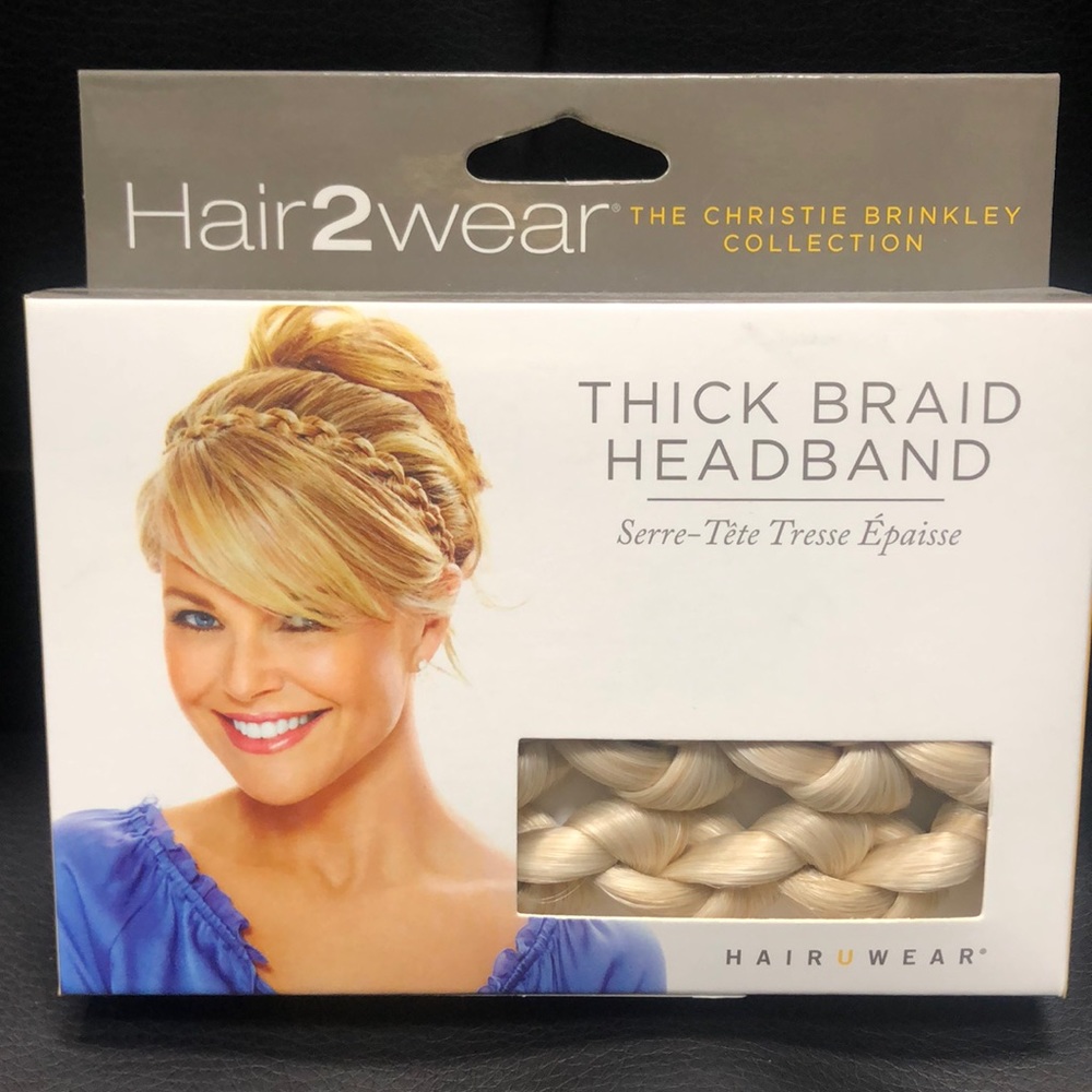 Thick braid headband